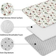 thumbnail image 5 of White Christmas Gnome and Light Pattern Bathroom Rugs Sets 3 Piece,Toilet Cover Set,Absorbent Non Slip Bathroom Mats Sets with U-Shaped Contour Rug Toilet Rug Set, 5 of 5