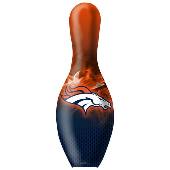 Denver Broncos NFL On Fire Bowling Pin