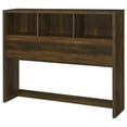 thumbnail image 4 of Westpark 49-inch Queen Bookcase Headboard Dark Pine, 4 of 8