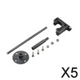 thumbnail image 1 of Soporte de Antena 5xGPS Aleación Plegable DIY para Piezas de Cuadricóptero Drone Qav250 5 piezas, 1 of 7
