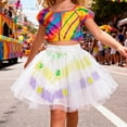 thumbnail image 2 of RMGVDSD Girls Tutu Skirt Carnival Princess Fluffy Soft Tulle Ballet Birthday Party Pettiskirt For Holiday Celebrations Cute Fashion Skirts 160, 2 of 4