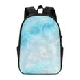 thumbnail image 2 of YFYANG 17" Laptop Backpack, Blue Dream Texture Fashion Travel Work Backpack with USB and Headphone Cable Interface for Men and Women, 2 of 8