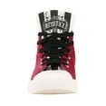 thumbnail image 4 of Beetlejuice Recently Deceased Maroon Unisex Sneakers, 4 of 12