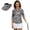 Blue Dog Paw, variant on Garronmavis Pink Cow Print Women's Golf Shirt and Sun Visor Hat Set Quarter Zip Golf Shirts for Women 4-Way Stretch Suitable for Golf Enthusiasts Soft and Comfortable Breathable Fabric