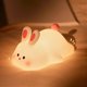 thumbnail image 4 of 1 pc Rabbit Baby Night Light, USB Rechargeable Bedside Lamp with T, 4 of 5