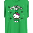 thumbnail image 5 of Sanrio, Men's & Big Men's St. Patrick's Day Graphic Tee, Shamrock Hello Kitty, Sizes S-3XL, 5 of 5