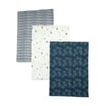 thumbnail image 3 of Spasilk Baby 3 Pack Cotton Burp Cloths, 3 of 3