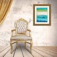 thumbnail image 3 of Ludwig, Alicia 25x32 Gold Ornate Wood Framed with Double Matting Museum Art Print Titled - Salt Air I, 3 of 4