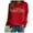 Red, variant on And Winter Fashionable Sweet Tube Printed Women's Hooded Sweatshirt Without Pockets Hoodie with Zip Clothes Women Long Fall Womens Hoodies Pullover Hoodies Female Plain Sweatshirt Womens Casual Hoodie