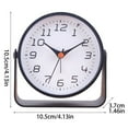 thumbnail image 3 of Desk Clock Power Quiet NonTicking Metal Design for Enhancing Aesthetic Appeal in Any Room, 3 of 8