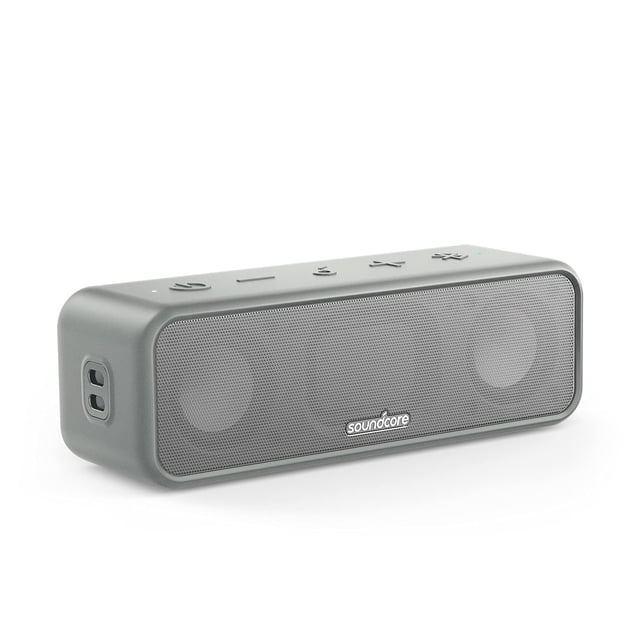 Altavoz Bluetooth Soundcore 3 de Anker con USB-C gris
