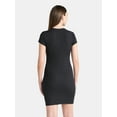thumbnail image 3 of No Boundaries Ribbed Mini Dress, Women’s, 3 of 5