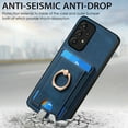 thumbnail image 2 of Dteck for Samsung Galaxy A23 5G Case, 2 in 1 PU Leather Mag Safe Phone Case with Detachable Card Wallet Ring Holder Kickstand for Samsung Galaxy A23 5G/4G,Blue, 2 of 9