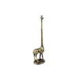 thumbnail image 2 of Handcrafted Nautical Decor Rustic Gold Cast Iron Giraffe Paper Towel Holder 19" - Decorative Cast Iron - M, 2 of 3