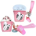 thumbnail image 1 of Estuche para Airpods 1 y 2, piel protectora duradera de moda, bolsa de almacenamiento portátil que lleva Afortunado Sencillez, 1 of 5