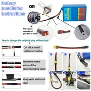 36V 10Ah Ebike Battery 36V Lithium Battery 750W Without Charger for Electric Bicycle Scooter