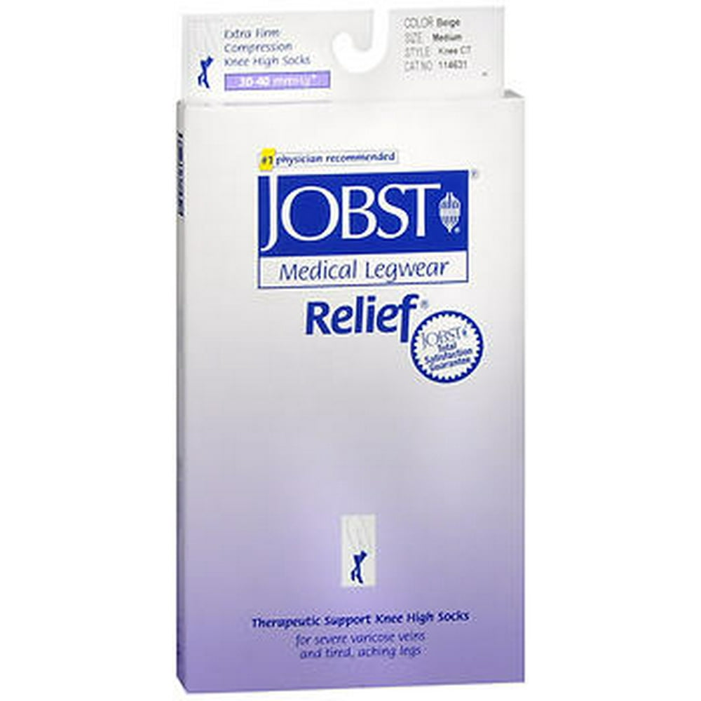 BSN Jobst Jobst Relief Medical Leg Wear, 1 ea - Walmart.com - Walmart.com