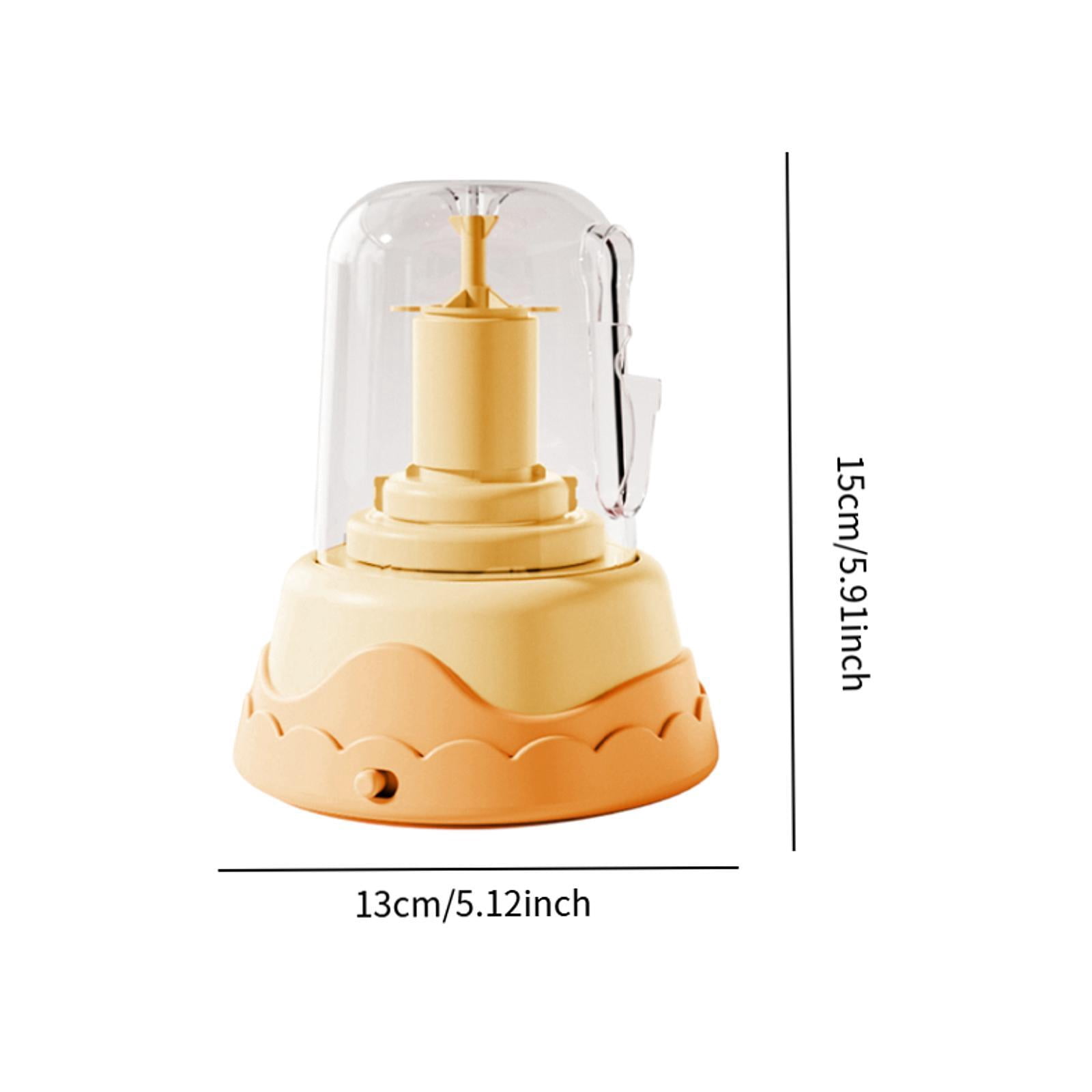 Tachiuwa Electric Pottery Wheel Set for Kids Art Painting Kit Pottery Forming Machine Yellow