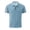 Blue, variant on JTieacloth Button Collar Shirts Men's Summer Lapel Short Sleeved T Shirt Casual Comfortable Shirt Blue L