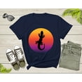 thumbnail image 4 of Cute Lizard Gecko Animal Silhouette at Sunset for Men Women T-Shirt Gecko Lover Gift T Shirt for Men Women Kids Boys Girls Graphic Tshirt, 4 of 8