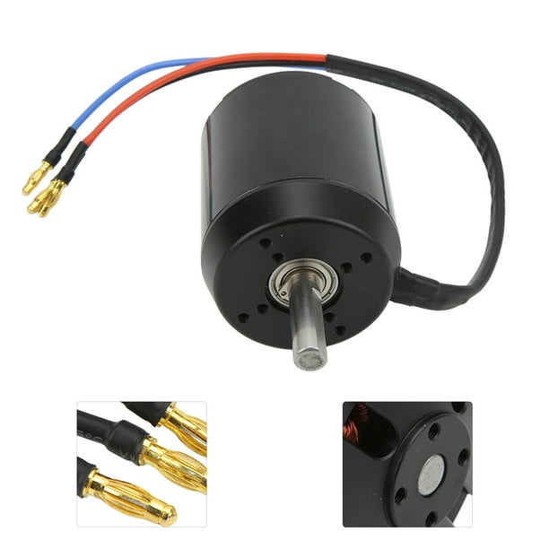 Moteur Brushless 120KV Noir 6384 Moteur Brushless 120KV pour Velo Electrique