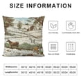 thumbnail image 5 of PHYHOO Farmhouse Throw&nbsp;Pillow&nbsp;Covers Pillow&nbsp;Covers Vintage Country Riding Horses Cushion&nbsp;Covers For Boys Young Desert Cow Decorative Pillow Covers, 5 of 5