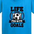 thumbnail image 4 of Inktastic Soccer Life is More Fun with Goals Youth T-Shirt, 4 of 5