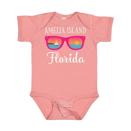 

Inktastic Amelia Island Florida Vacation Gift Baby Girl Bodysuit