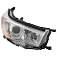 thumbnail image 3 of Headlamp Assembly Compatible with 2014-2016 Toyota Highlander 2.7L 3.5L I4 HALOGEN REPT100397Q 306HP, 3 of 8