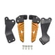 thumbnail image 1 of Reposapiés traseros para motocicleta/reemplazo de motocicleta plegable CNC 1 par de reposapiés conjunto de reposapiés de /para 155 Oro Sunnimix Reposapiés traseros de motocicleta, 1 of 8