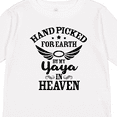 thumbnail image 4 of Inktastic Handpicked for Earth By My Yaya in Heaven with Angel Wings Boys or Girls Long Sleeve Toddler T-Shirt, 4 of 5
