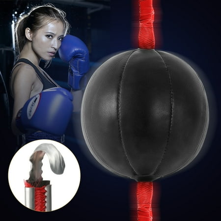 Double Punch - Double End Speedball Boxing Training Fitness Punch PU Speed Ball Bag with Strap Hook