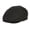 Black, variant on Men's Linen Flat Ivy Gatsby Summer Newsboy Hats