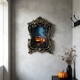 thumbnail image 5 of Vintage Baroque Shadow Box Frame, Gothic Black Gold Embossed Deep Display Frame for Dried Flowers, Specimens, Crafts, Wall Art and Halloween Decor, Decorative Hollow Picture Frame, Black1, 5 of 5