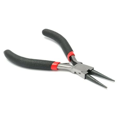 4.5" Mini Pliers Jewelry Round Long Bent Nose Making Beading Wire Cutter Hand Tools Kit