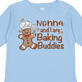 thumbnail image 4 of Inktastic Nonna And I Are Baking Buddies Boys or Girls Long Sleeve Toddler T-Shirt, 4 of 5