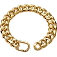 thumbnail image 1 of 19MM Thick Light Metal Dog Cuban Link Chain for Medium Large Dogs - 20 Inches Gold Necklace, 1 of 7