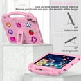 thumbnail image 3 of iPad Air 1 2 Case, iPad 6th 5th Generation Case, Kids Friendly Shockproof Cute Design Handle Stand Protective Rugged Tablet Case for Apple iPad 9.7" 2018/2017/ iPad Air 1 2 - Pink, 3 of 6