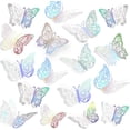 thumbnail image 2 of Decoraciones de mariposas, 3 tamaños, 3 estilos, decoración de pared de mariposas, decoraciones de fiesta de mariposas, decoraciones de cumpleaños, mariposas para manualidades, decoración de pasteles,, 2 of 4