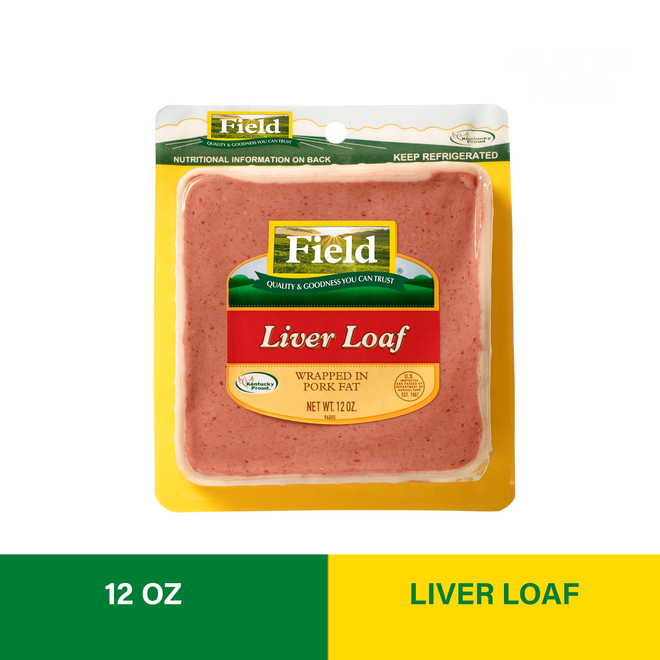 Field Liver Loaf, Sliced, Deli Meat, 6 oz