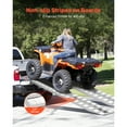 thumbnail image 4 of KFFKFF Loading Ramps, 2 Pcs 108 x 15 in, Durable Aluminum and Heavy-Duty Trailer Ramp Set with Anti-Slip Plates, 10000 Lbs Combined Capacity, 4 of 8