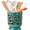 Antique Blue, variant on Ceramic Kitchen Utensil Holder with Openwork Floral Design and Cork Base, Countertop Utensil Crock
