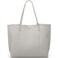 thumbnail image 3 of Bolso de hombro tipo tote de piel sintética suave para mujer, bolso de mano con borlas de gran capacidad, 3 of 7