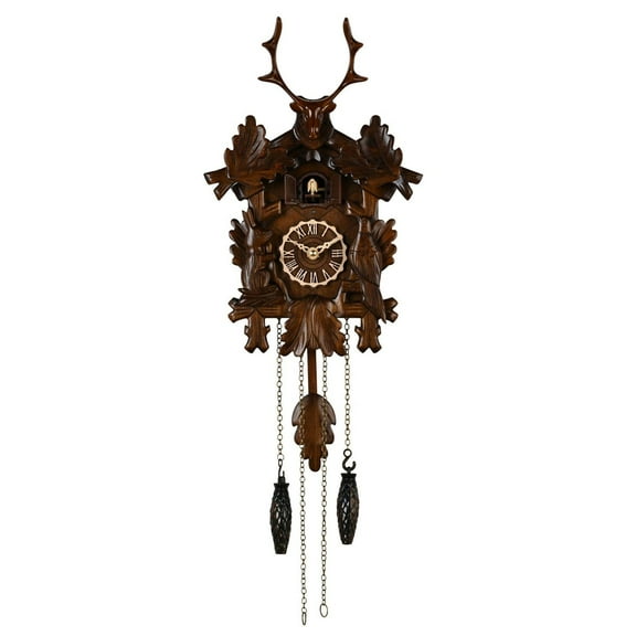 Qtz Cuckoo Clock - Stag