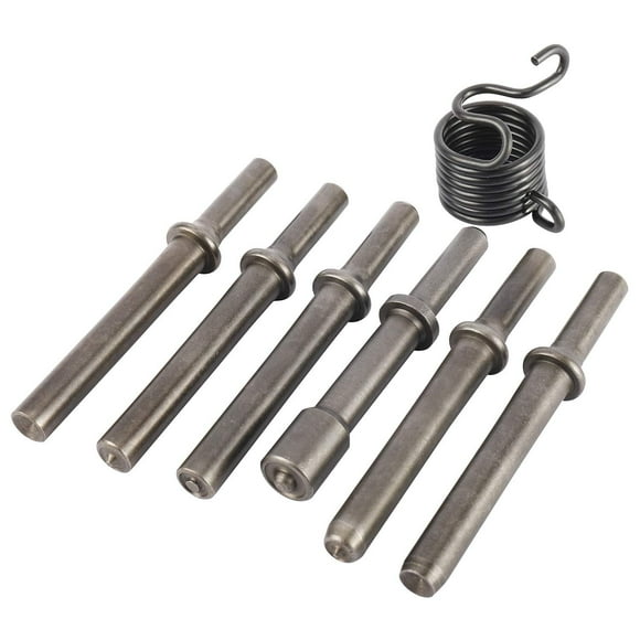 Remachador neumático YaeCCC Heavy Duty, 7 unidades, acero