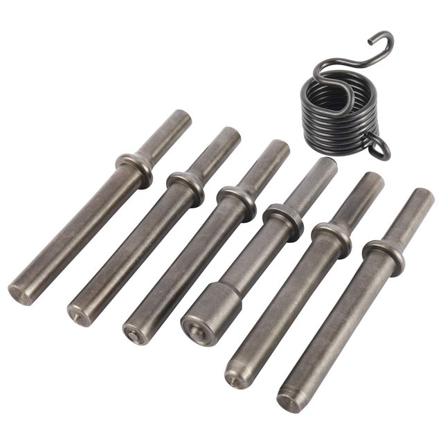 Remachador neumático YaeCCC Heavy Duty, 7 unidades, acero