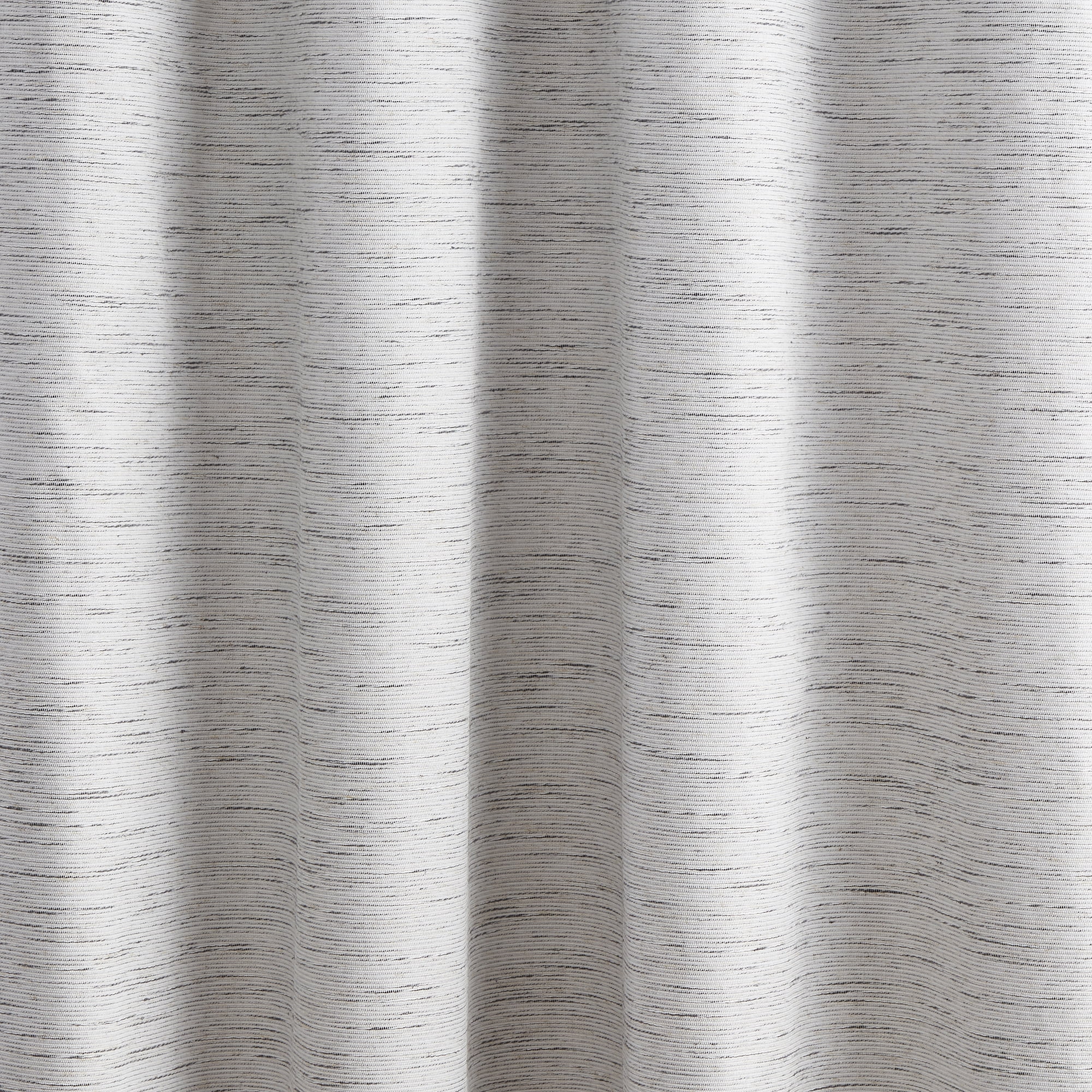 Eclipse Auden Traditional White Grommet Blackout Single Curtain Panel, 52" x 63"