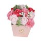 thumbnail image 4 of Ramo de flores artificiales de jabón decorativo realista y perfumado para bodas Rosa, 4 of 9