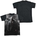 thumbnail image 2 of Batman Men's  Bane In Rain Sublimation T-shirt White, 2 of 4