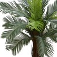 thumbnail image 4 of Nearly Natural 5790 Arbre Artificiel de Cycas de 4,5 Pi dans un Pot Orange Résistant aux UV - Intérieur et Extérieur, 4 of 9